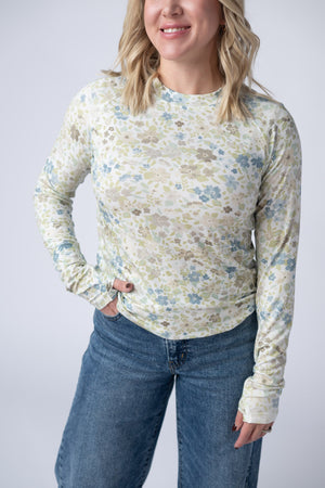 Blair Long Sleeve Top - Spring Meadows by Michelle Mae