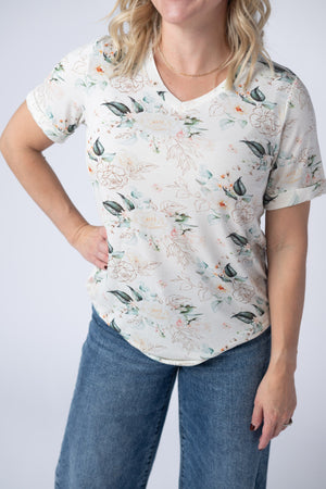 Sophie Tee - Vintage Floral by Michelle Mae
