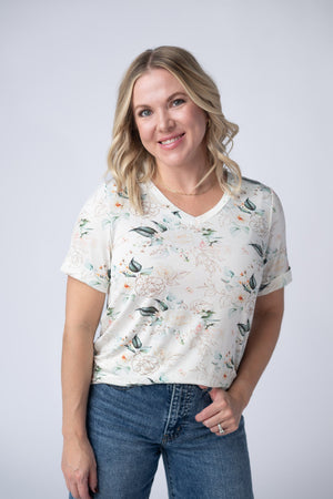 Sophie Tee - Vintage Floral by Michelle Mae