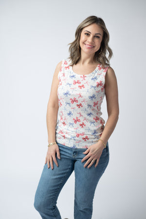Ava Tank - American Bows by Michelle Mae