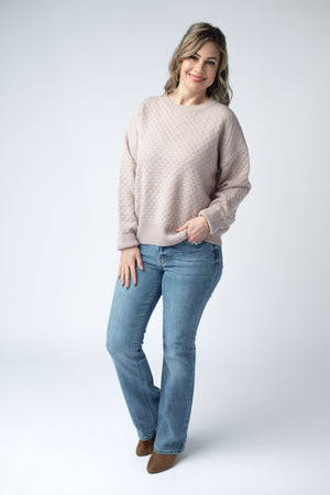 Gianna Pullover Sweater - Neutral by Michelle Mae