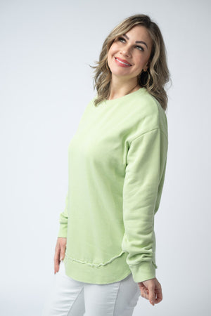 Vintage Wash Pullover - Spring Leaf by Michelle Mae