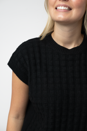 PREBOOK Kelly Knitted Top - Black