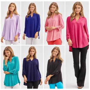 Dear Scarlett Lizzy Top - 7 Solid colors