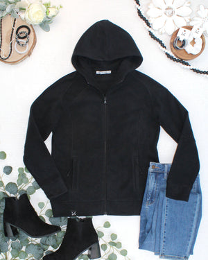 PREBOOK Carter Fleece Hoodie - Black