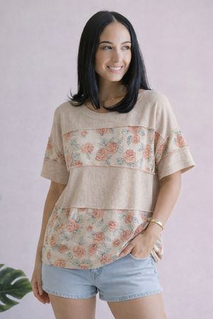 Floral Grove Comfort Top