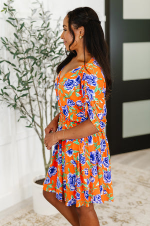 Frock Star V-Neck Skort Dress