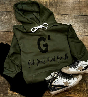 God Goals Grind & Growth Graphic Hoodie - 2 colors