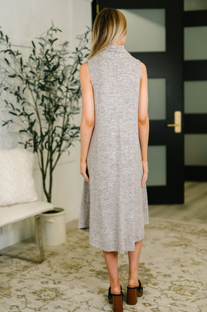 Glam Dress and Cardigan Set in Chocolate by Dear Scarlett