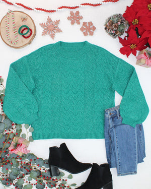 PREBOOK Dakota Sweater - Green