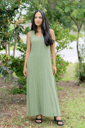 Greenhouse Glow Maxi by Dear Scarlett