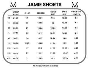 Jamie Shorts - Rainbow Stripes by Michelle Mae
