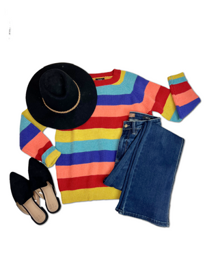 Promises in Stripes - Sweater