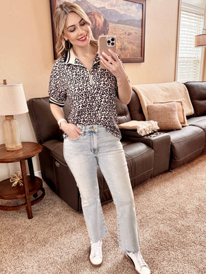 Judy Blue Mid Rise Kick Flare Light Wash With Raw Hem Jeans