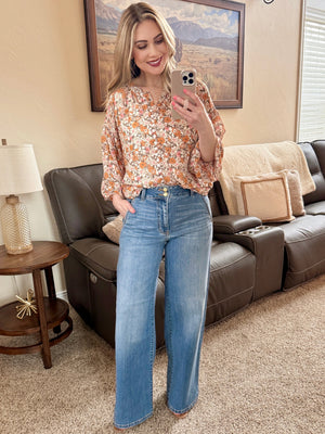 Judy Blue High Waist Trouser Column Jeans - 32" Regular Inseam