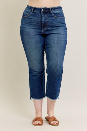 Judy Blue High Waist Dark Wash Kick Flare Jeans