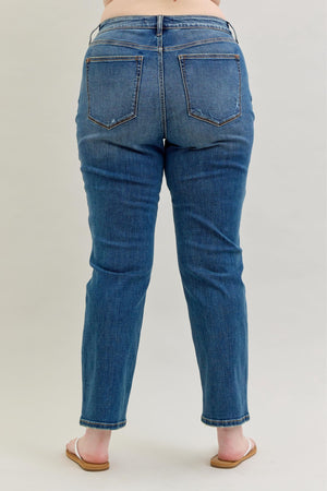 Judy Blue High Waist Straight Leg Jeans