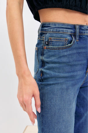 Judy Blue High Waist Straight Leg Jeans
