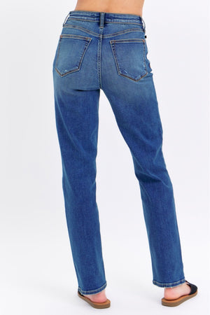 Judy Blue High Waist Straight Leg Jeans