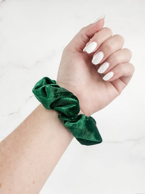 Velvet Scrunchie - Green by Michelle Mae