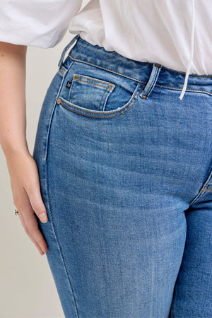 Judy Blue High Waist Ankle Straight Leg Jeans