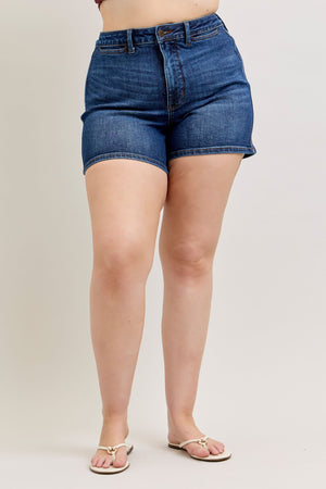 Judy Blue High Waist Tummy Control Slim Jean Short