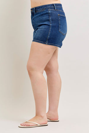 Judy Blue High Waist Tummy Control Slim Jean Short