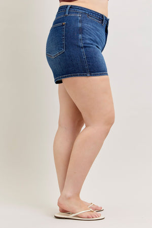 Judy Blue High Waist Tummy Control Slim Jean Short