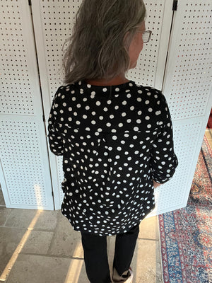 Cover Me In Spots Buttery Soft Gabby Top