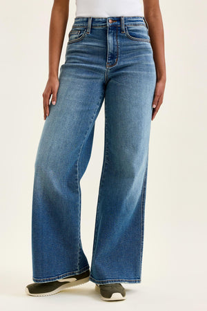 Judy Blue High Waist Retro Wide Leg Jeans