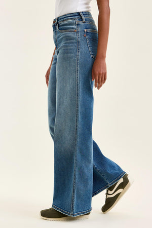 Judy Blue High Waist Retro Wide Leg Jeans