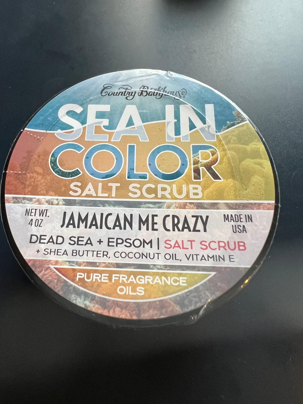 Sea In Color Salt Body Scrub - Country Bathhouse