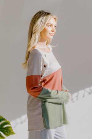 Wildflower Drift Knit Top