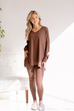 Espresso Buttery Soft Ease Set by Zenana