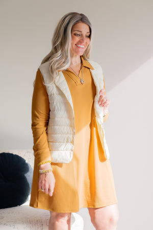 Golden Bloom Dress by Dear Scarlett