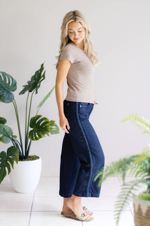 Light Mocha Timeless Basics Top by Yelete