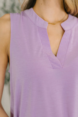 Lizzy Tank Top in Orchid Bloom by Dear Scarlett