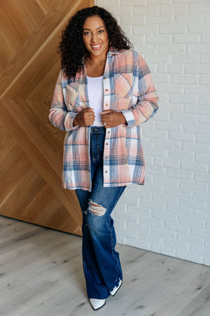 Lumber Jill Plaid Button Down Shacket