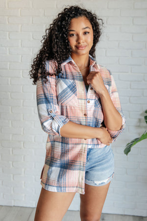 Lumber Jill Plaid Button Down Shacket