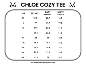 Chloe Cozy Tee - Lime by Michelle Mae