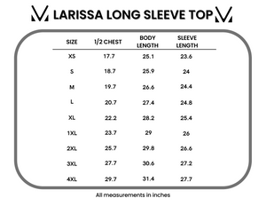 Larissa Long Sleeve - White by Michelle Mae