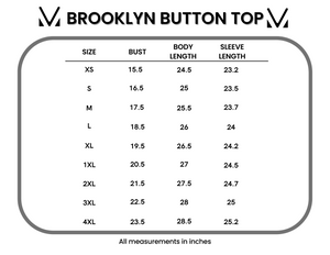 Brooklyn Button Top - Brick by Michelle Mae