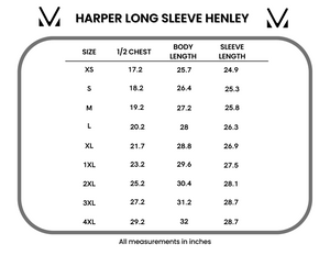 Harper Long Sleeve Thermal Knit Henley - White by Michelle Mae