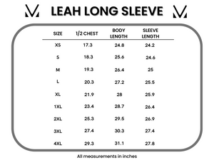 Leah Long Sleeve Top - Evergreen by Michelle Mae