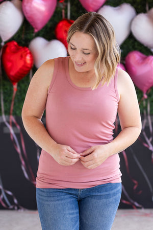 Ava Tank - Rose by Michelle Mae