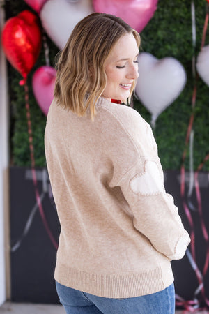 Sweetheart Cardigan - Tan by Michelle Mae