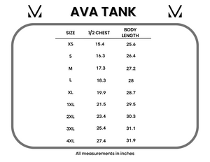 Ava Tank - American Bows by Michelle Mae