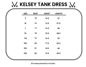 Kelsey Buttery Soft Tank Dress - Autumn Mix by Michelle Mae