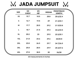 Jada Jumpsuit - Black by Michelle Mae