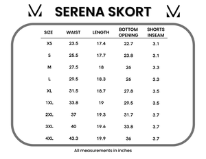 Serena Luxe Skort - Red by Michelle Mae